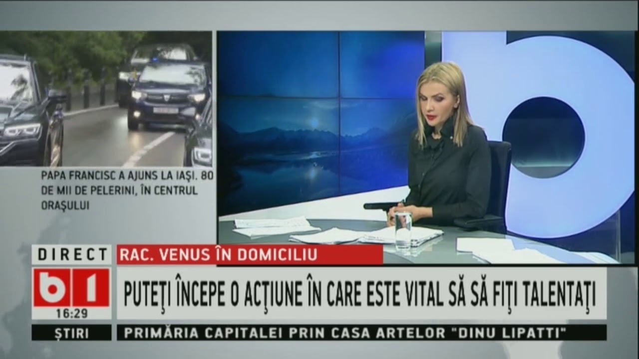 360 GRADE CU A.BADIC. ZODIA RAC, HOROSCOP SAPT 1-8 IUNIE 2019 newspaper mockup