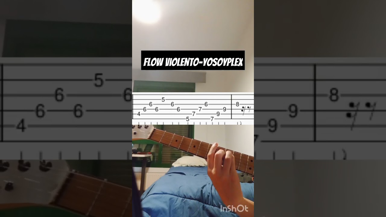HOW TO PLAY FLOW VIOLENTO ON GUITAR BY YOSOPLEX 