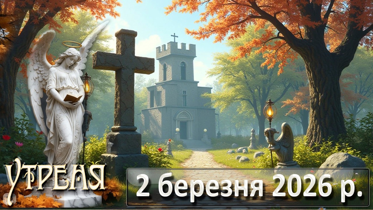 Утреня 2 березня  2026 р.