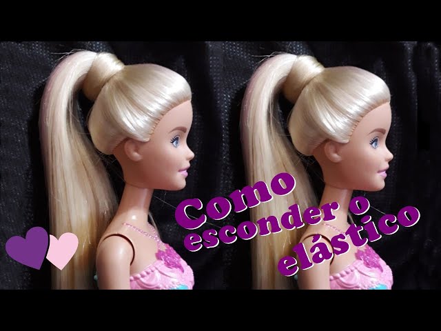 Cabeça da Boneca Barbie para Pentear e Maquiar – Demo – Será que consigo  fazer um penteado sozinha? 