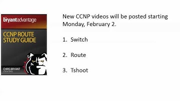 CCNP Video Refresh Update For The New Exams