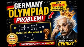 Germany Olympiad Problem | Only EINSTEIN Can Solve This Problem! 🤯