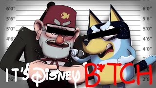 Disney show voice actors cursing but its the actual characters (an animation) screenshot 2