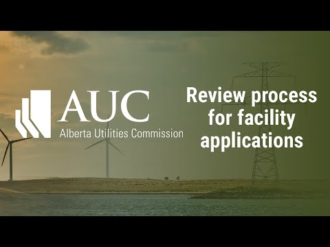 Overview of the AUC review process for facility applications