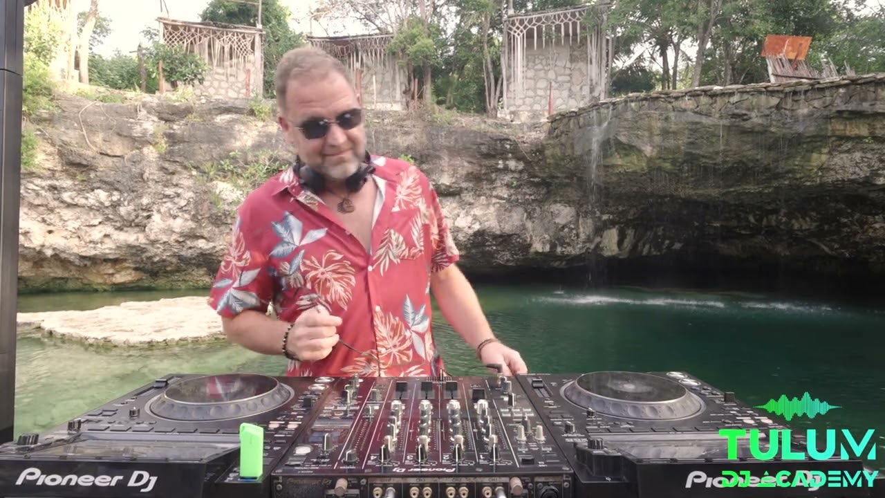 Afro House DJ Set by Laurent | Live at Zenote Cenote, Tulum