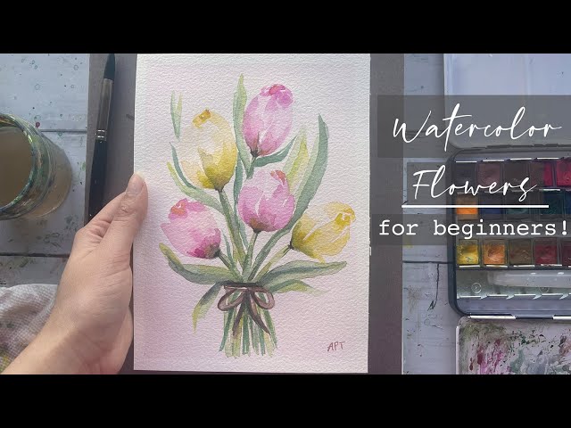 Easy & Quick Watercolor Flowers : Watercolor Florals For
