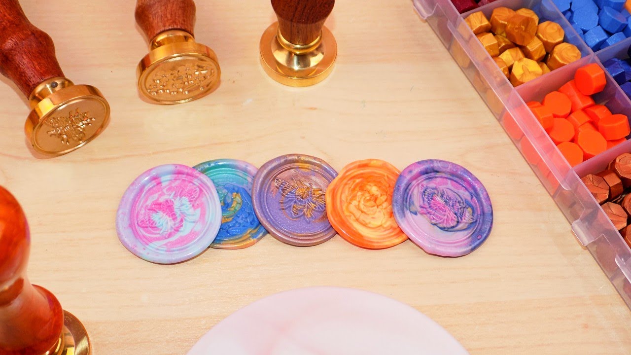 DIY Wax Seals 🔥 Satisfying and Relaxing