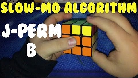 Slow-Mo Algorithms- J-Perm B