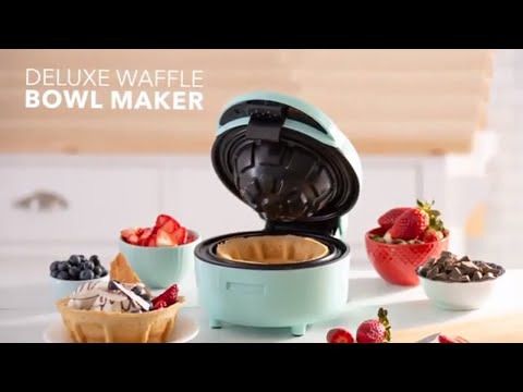 DASH Waffle Bowl Maker - Great Kitchen Gift idea for Valentine's Day 2019