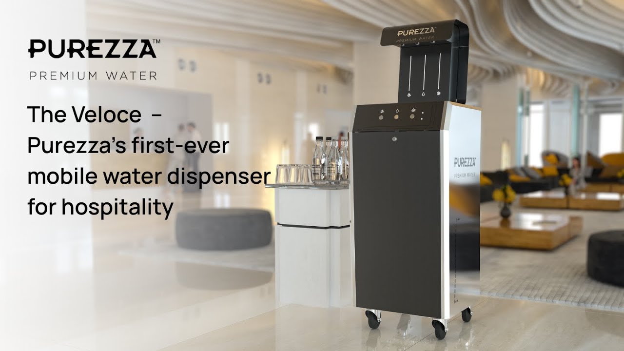 The Veloce – Purezza’s first-ever mobile water dispenser for ...