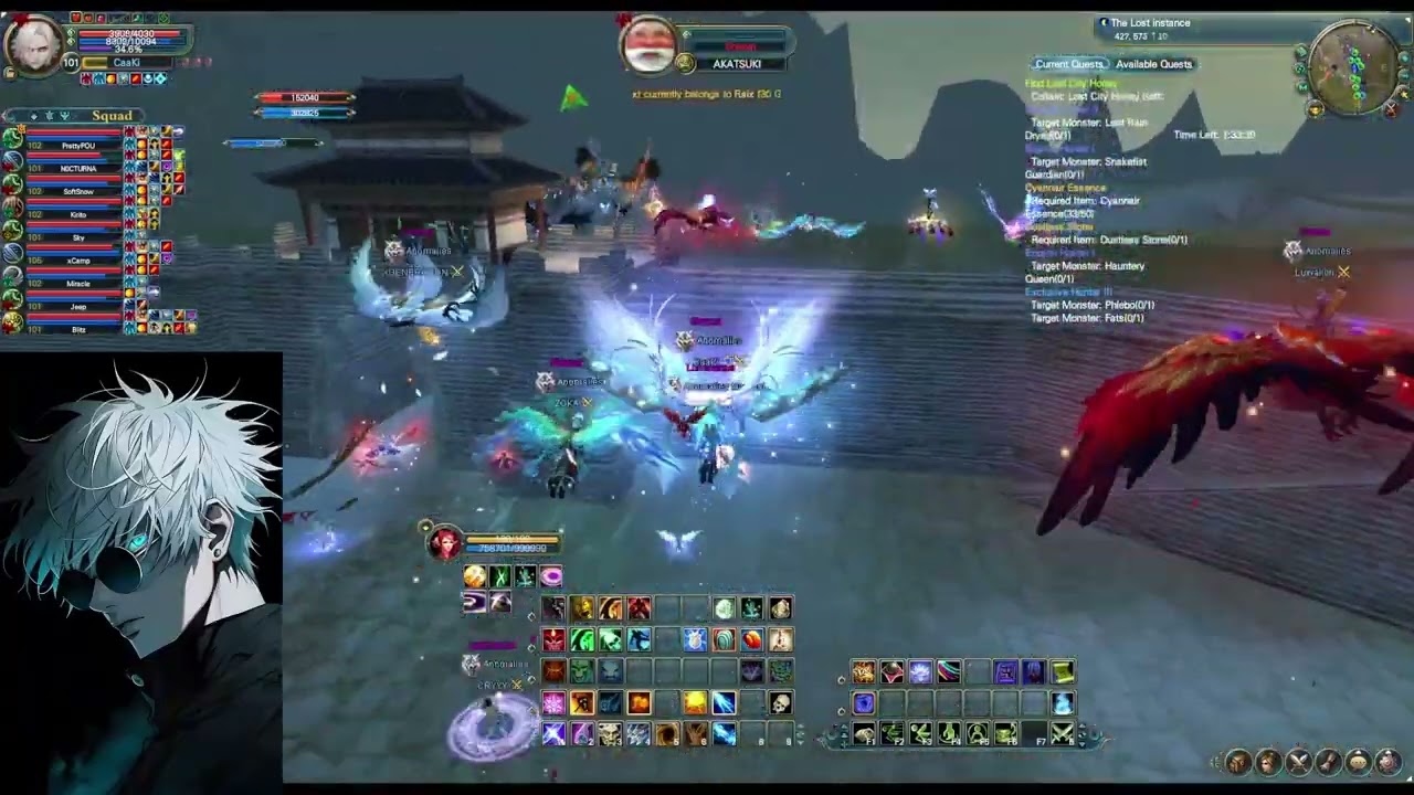 Territorial War Akatsuki vs Anomalies | Perfect World The Classic Pan Gu