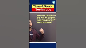 Time & Work Math Tricks #banking #timework #mathstricks