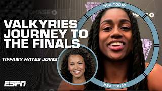 Details Tiffany Hayes on making it back to the WNBA Finals + Experience playing for Valkyries | NBA Today Guide