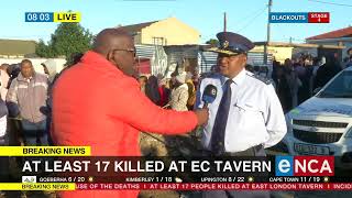 At least 17 killed at Eastern Cape tavern