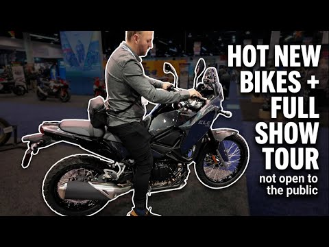 AIM Expo 2026: KLE500, WR125R, Vettore 450 | Inside Look / Show Tour