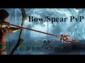 New World PvP bow and spear - throw shoot wave run and repeat