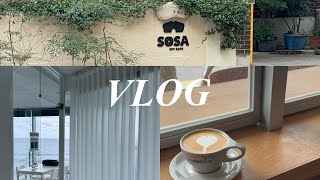 Vlog | 포항여행 1박2일 포항풀빌라 추천, 카페바리즈 카이막디저트, 백양농원 가을피크닉 일상브이로그 🌳