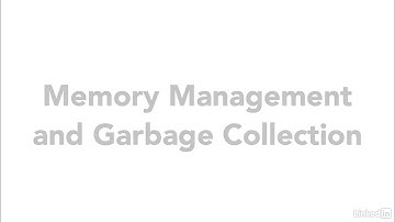 7  Memory management and garbage collection