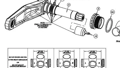 SRAM GXP bottom Bracket Mod