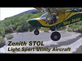 Zenith STOL short take-off and landing flight demonstration