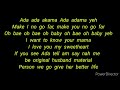 Kiss Daniel - Ada (lyrics video)