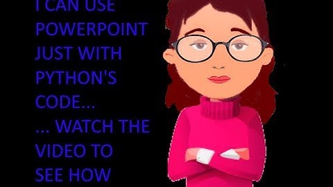 A program to use Powerpoint with Python