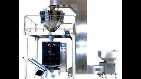 automatic vertical grain packing machine with bucket elevator for popcorn vffs system