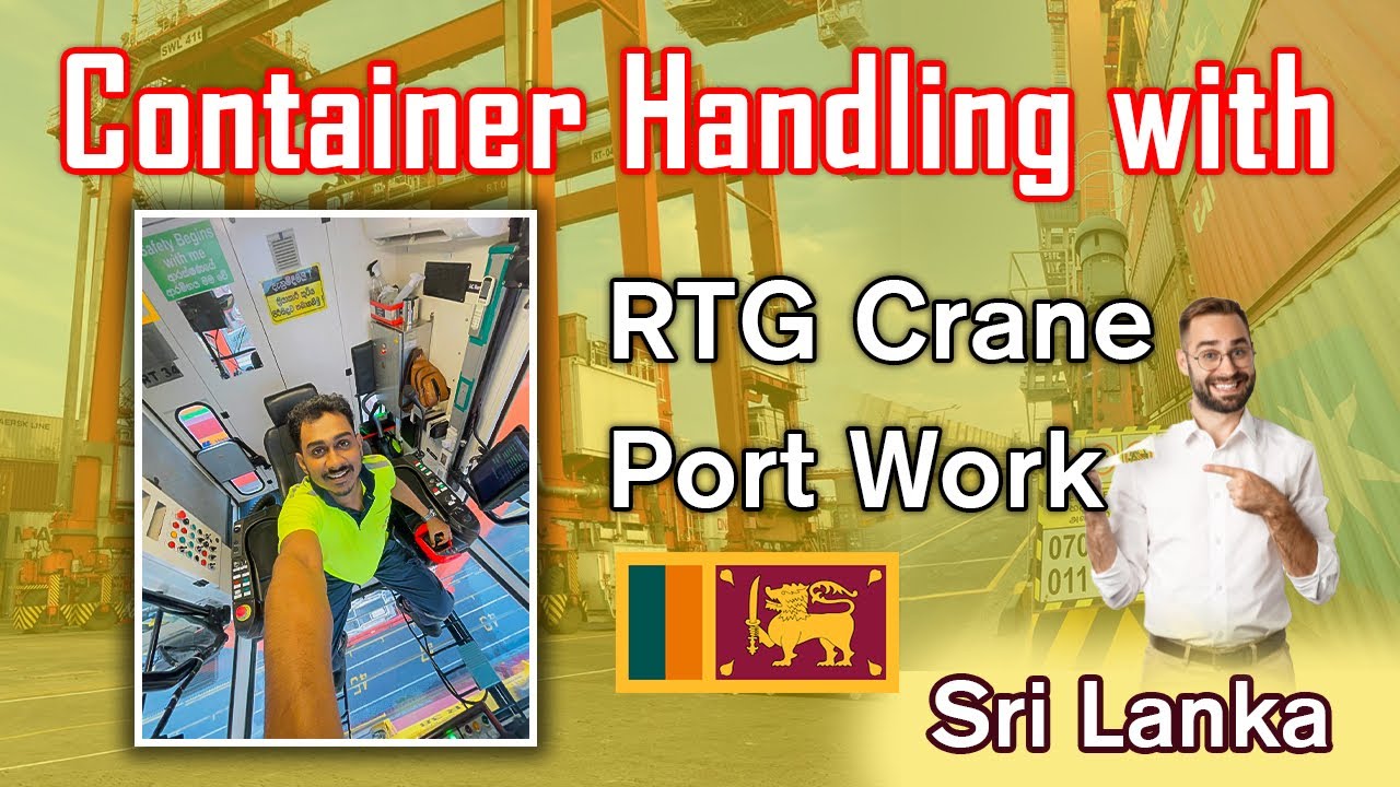 Container Crane Operations at Port – RTG in Action #craneoperator # ...