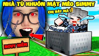 SAMMY THỬ THÁCH 24H THOÁT KHỎI NHÀ TÙ KHUÔN MẶT MÈO SIMMY TRONG MINECRAFT