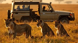 African Kalimba Music with Majestic Safari Views of Africa Scenic Travel Video