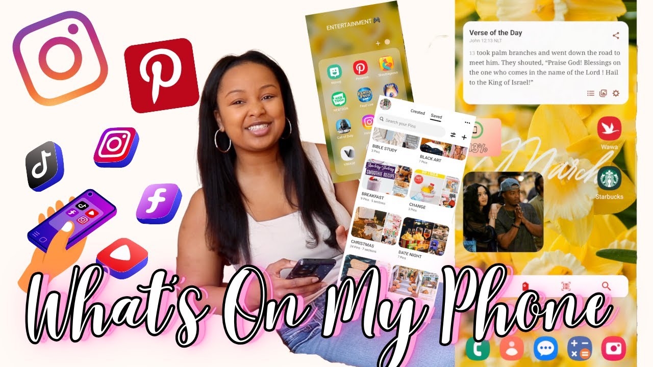 WHAT'S ON MY PHONE | Apps You Need On Your Phone π WHAT'S ON MY PHONE | Apps You Need On Your Phone π