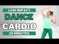 20 min dance cardio workoutdance cardio aerobics for weight lossknee friendlyno jumping