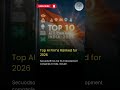 Top AI Firms Ranked for 2026 #businessideas #saasstartup #saasideas #startupnews