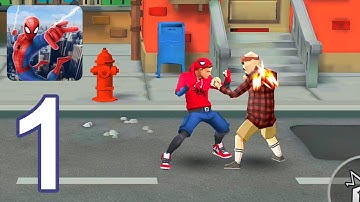 Spider Hero: Superhero Fighting - Gameplay Walkthrough Episode 1 (iOS, Android)