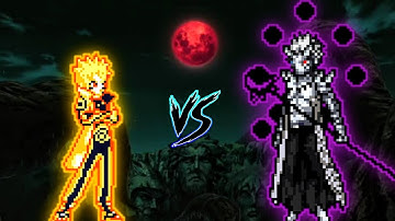 Naruto BTM OP VS Obito OP (all form) in Jump Force Mugen