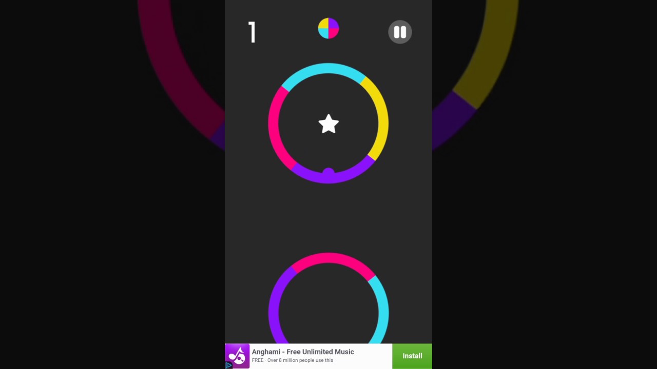 Color switch - game play