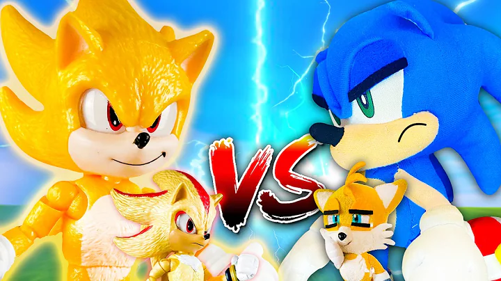 Sonic VS Movie Super Sonic Toys! - Sonic and Friends