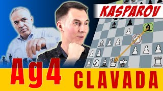 ¡Cómo CASTIGA Kasparov la clavada Ag4!
