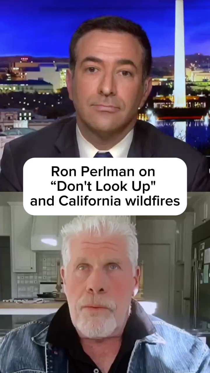 Ron Perlman on 'Don't Look Up' and California wildfires