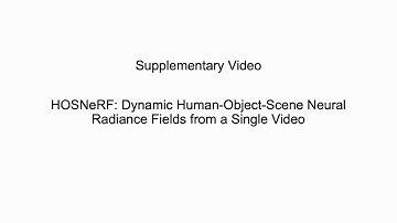 HOSNeRF: Dynamic Human-Object-Scene Neural Radiance Fields from a Single Video