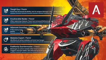 War Robots - Special Pilot Skills Transform Fenrir Into Ultimate Killing Machine | WR Max Gameplay