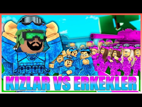 KIZLAR VS ERKEKLER | ROBLOX BOYS VS GIRLS | HAN KANAL KÜBRA NİSA PRATİK OYUN