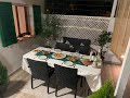 Redecorando mi terraza verano 2020 | Fácil y rápido DIY | Cena con amigos | Vanessa Bennasar