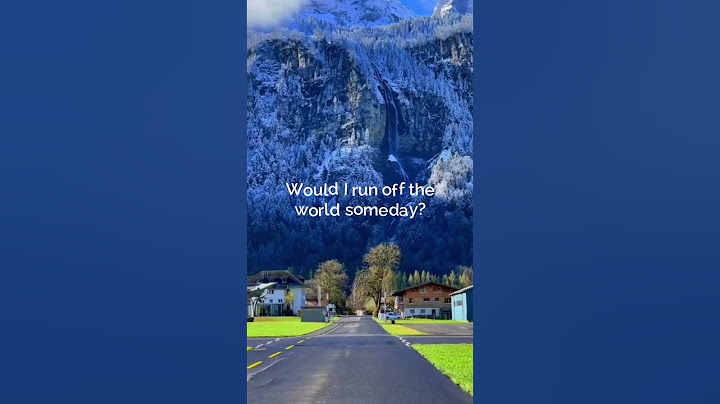 Would you wait patiently for me? ☺ #fyp #lyrics #runaway #life #nature #switzerland