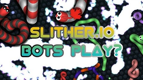 Slither.io Bots Playing | A.I. Mode | What happens when the real player leave the lobby?