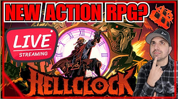 New Action RPG Hell Clock Testing Today... Worth Your Time?