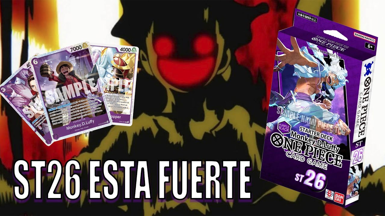 ¡LUFFY OP09 CON ST26 ESTÁ ROTO! 🔥 El Mejor Mazo de OP11 + NUEVO Soporte // Luffy Black/Purple