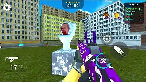 Nextbots In Backrooms: Shooter - Gameplay Walkthrough Part 4 New Map Big City (iOS, Android)