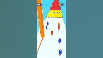 Color Pencil Run Level 107 Gameplay Walkthrough Android #Shorts