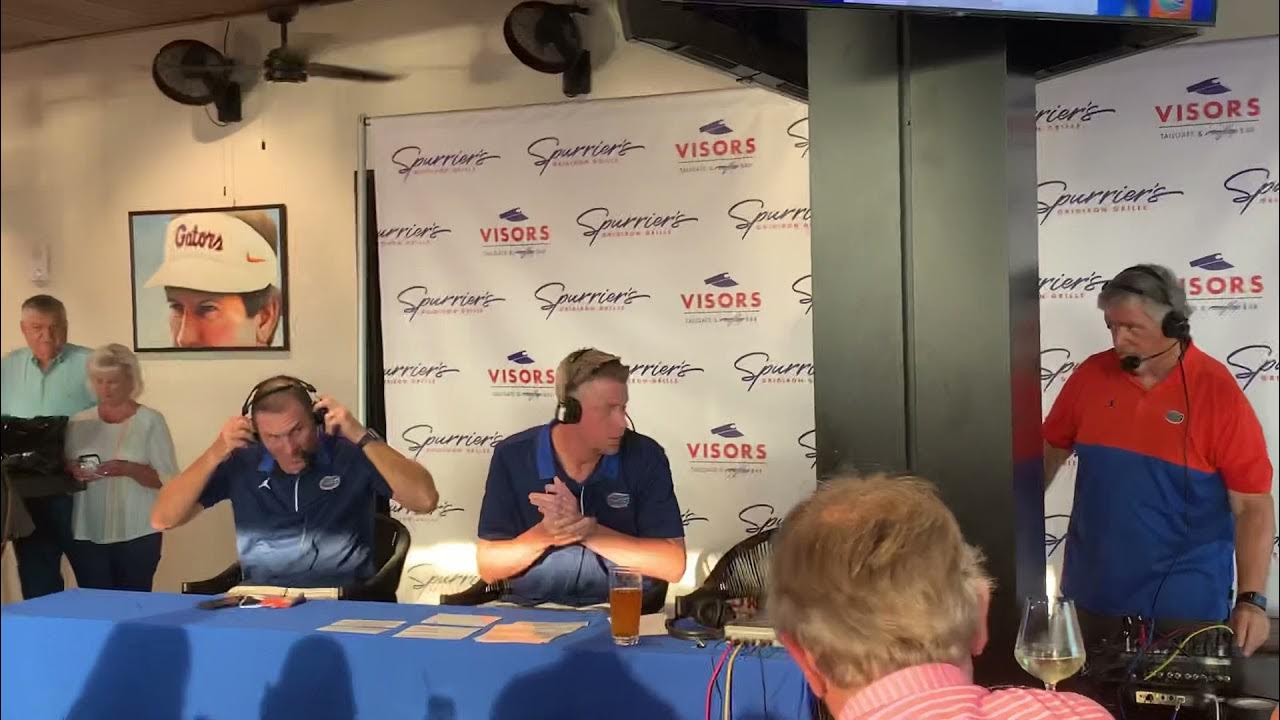 2021 Sept 2 McCall Service Gator Talk at Visors and Spurrier's YouTube